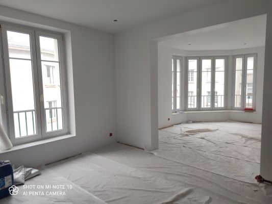 Rénovation d'un appartement - travaux en cours